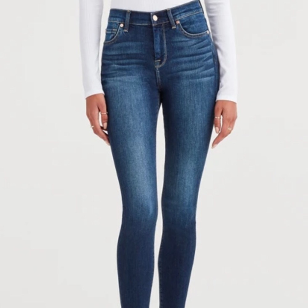7 for all Mankind denim, size 27/4. B(air) skinny jeans. NWT